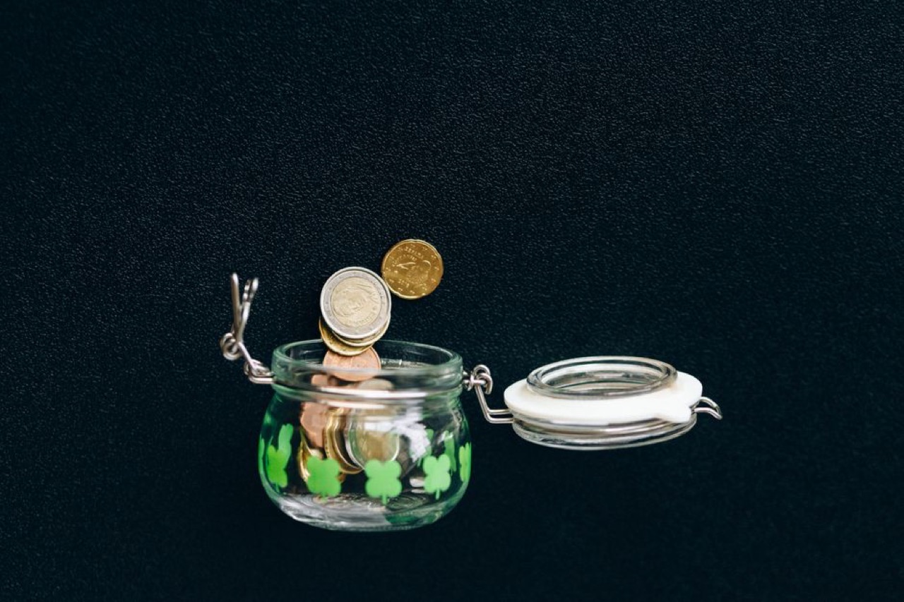 Doves Funeral Cover Saving coins jar