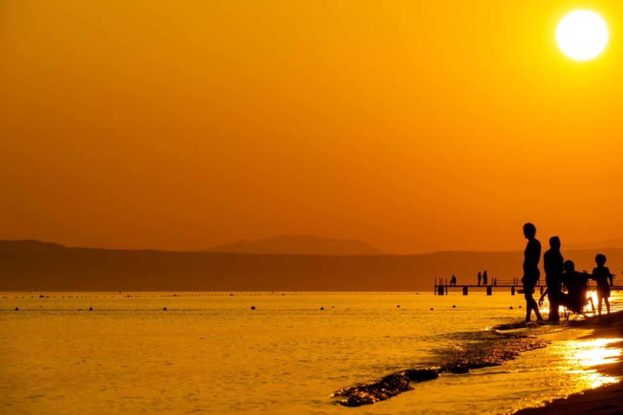 Funeral Cover for Pensioners Family silhouette sunset
