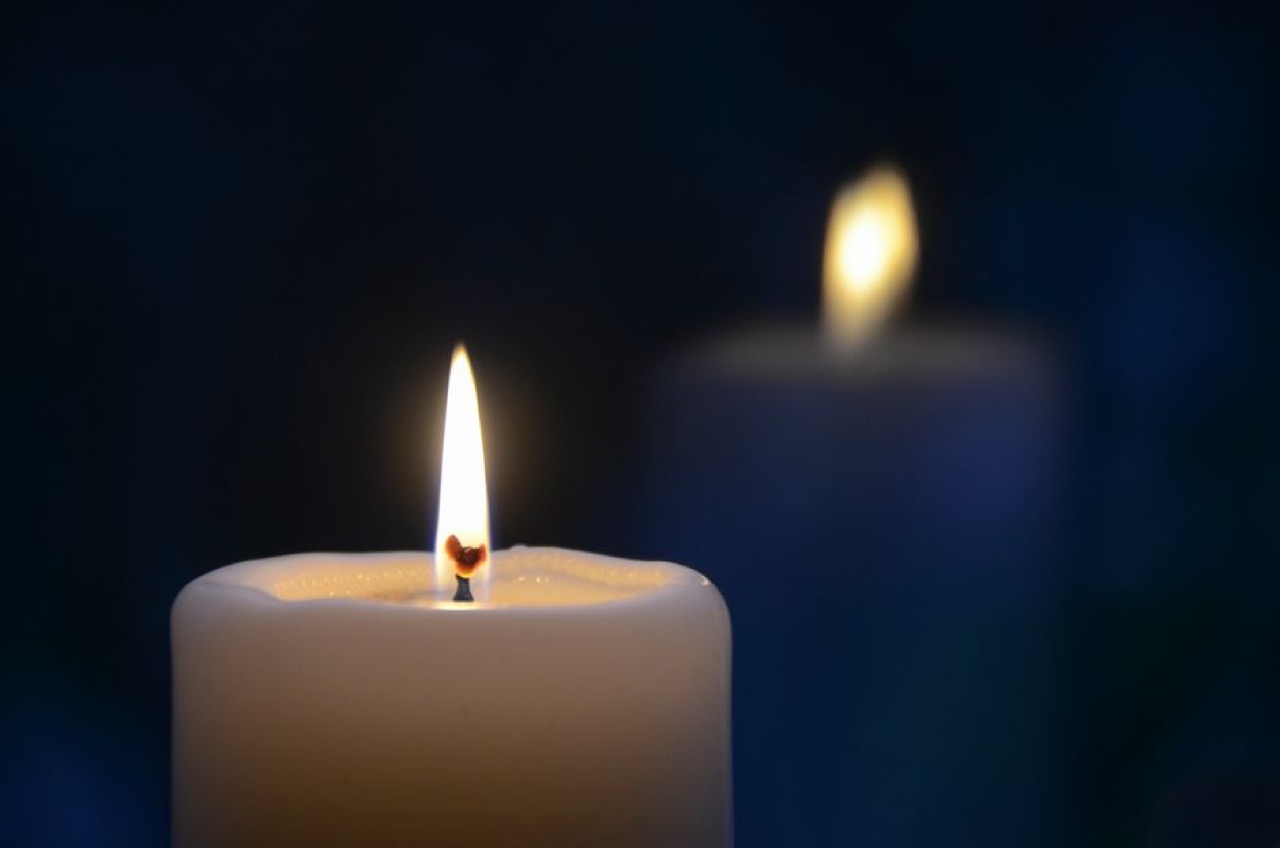 Candle light peaceful