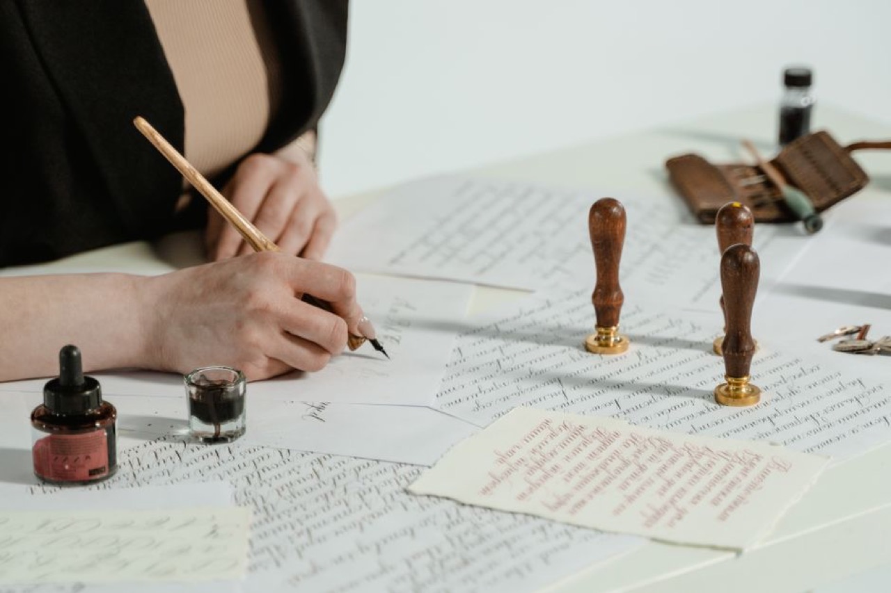 Funeral farewell messages Writing letter desk